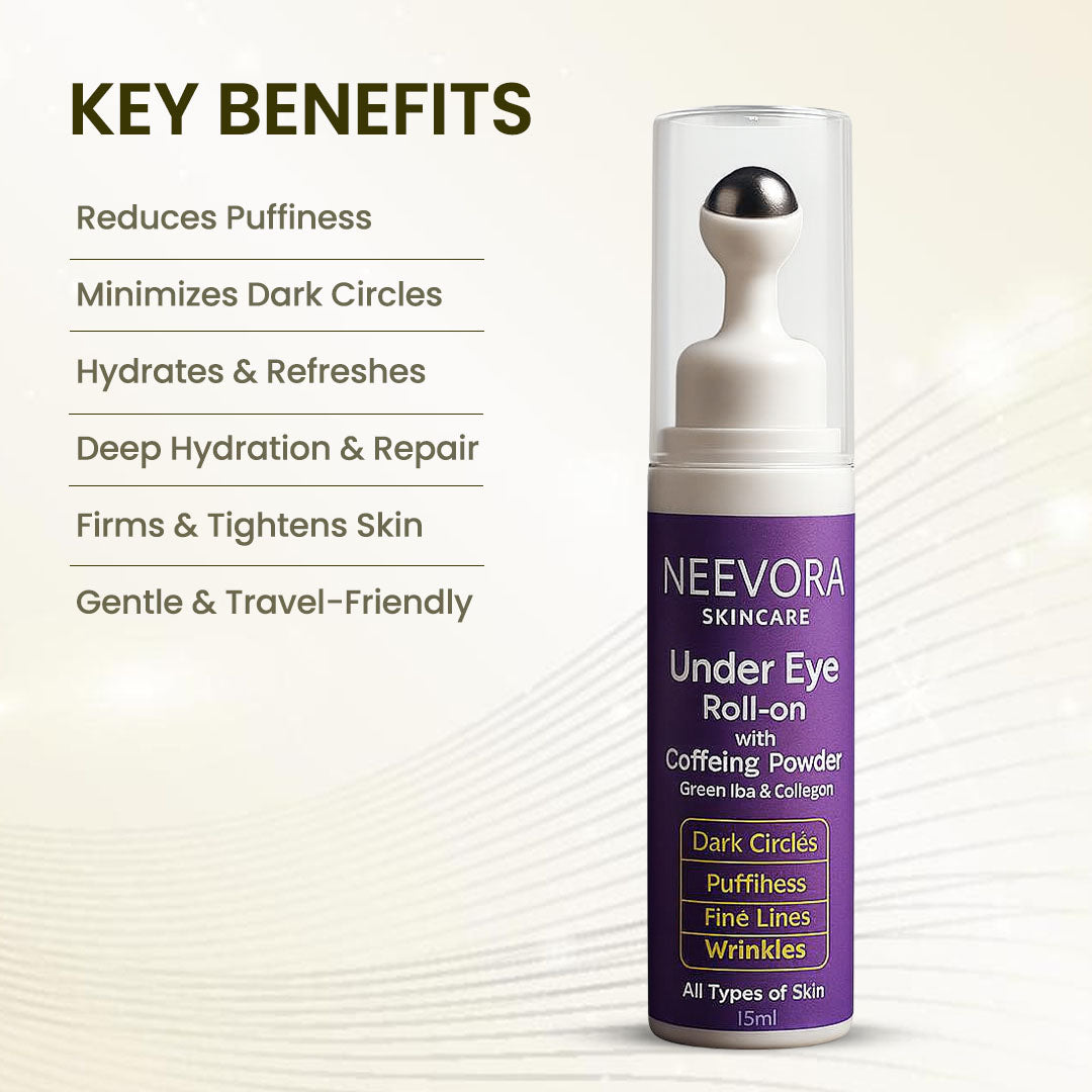 NEEVORA Skincare Under Eye Roll-on