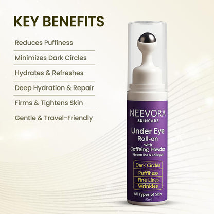 NEEVORA Skincare Under Eye Roll-on