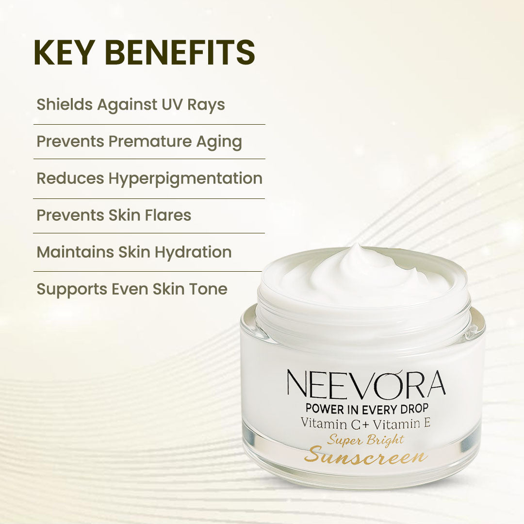 NEEVÓRA Super Bright Sunscreen