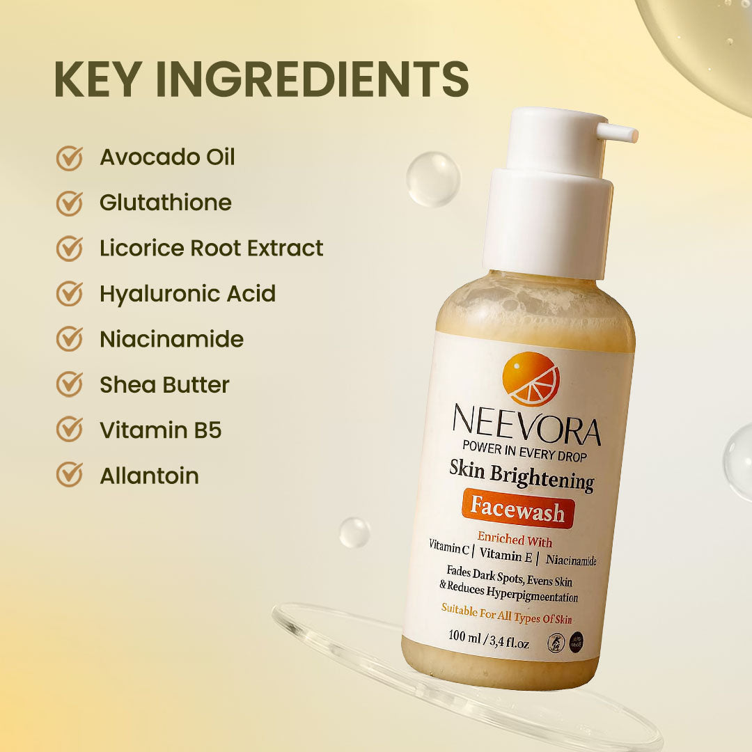 Neevora Skin Brightening Facewash